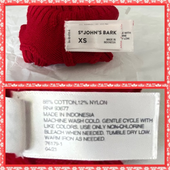 🎄NWT🎄Red Dog’s Winter Sweater🎄 - Picture 5 of 6